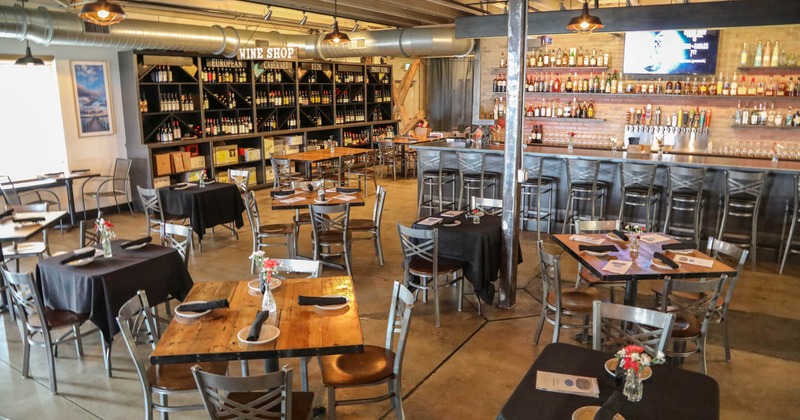 Interior seating area