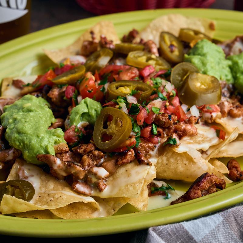 menu item 3 of 13, Nachos al Pastor