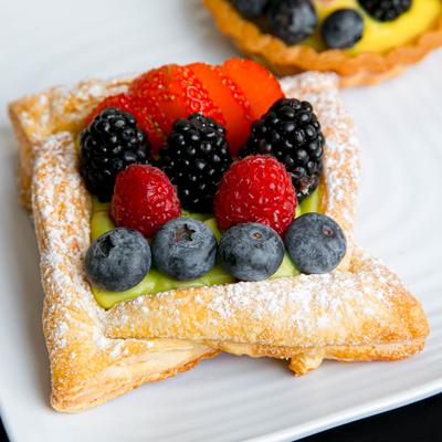 Danish with berries.