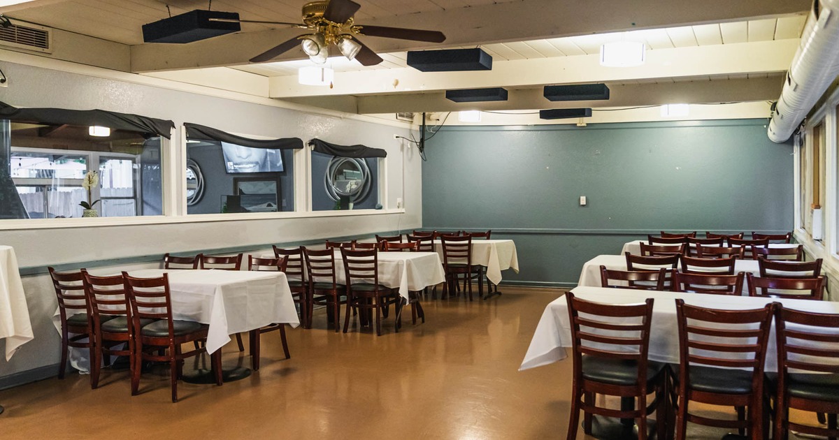 Interior, dining area