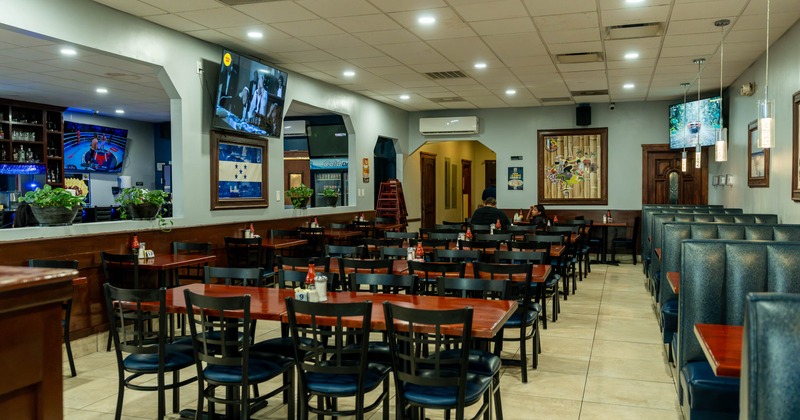 Interior seating space
