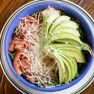 Avocado salad.