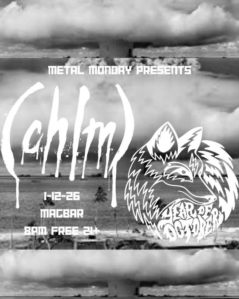 Mag Bar Metal Monday w/ Ohlm & Year of October event photo