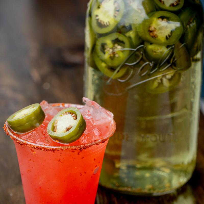 menu item 15 of 17, Strawberry-Jalapeño Margarita