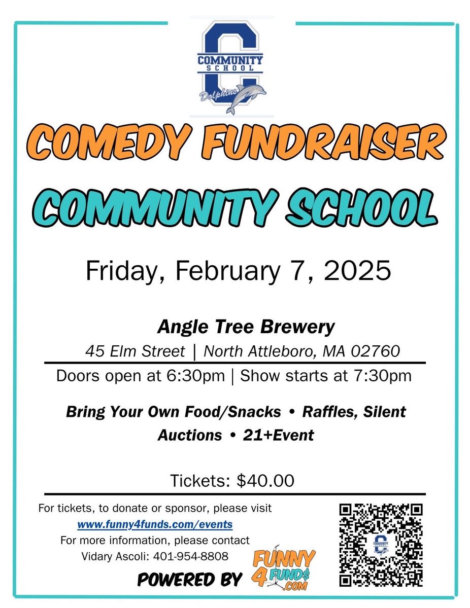 Community School Cumberland Comedy Event event photo