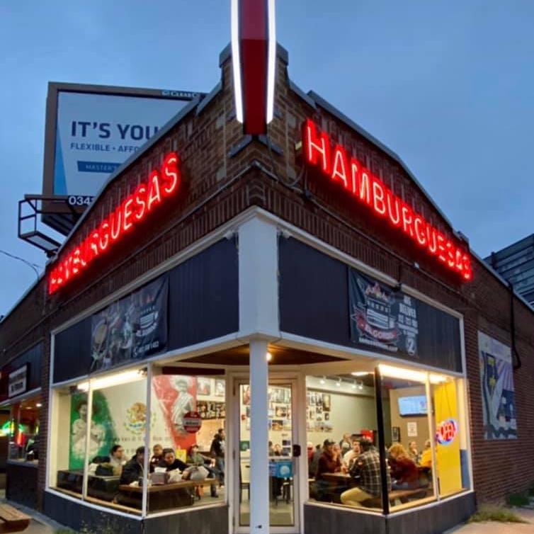 The restaurant building