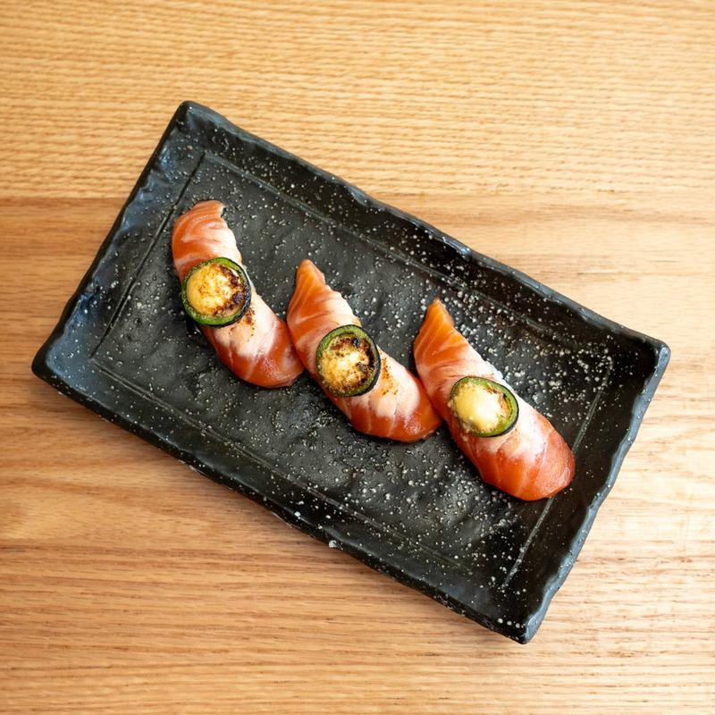 menu item 29 of 30, Butter Salmon Nigiri