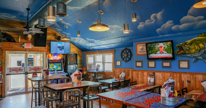 Interior, seating area