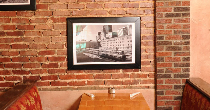 Interior,  a picture on the wall