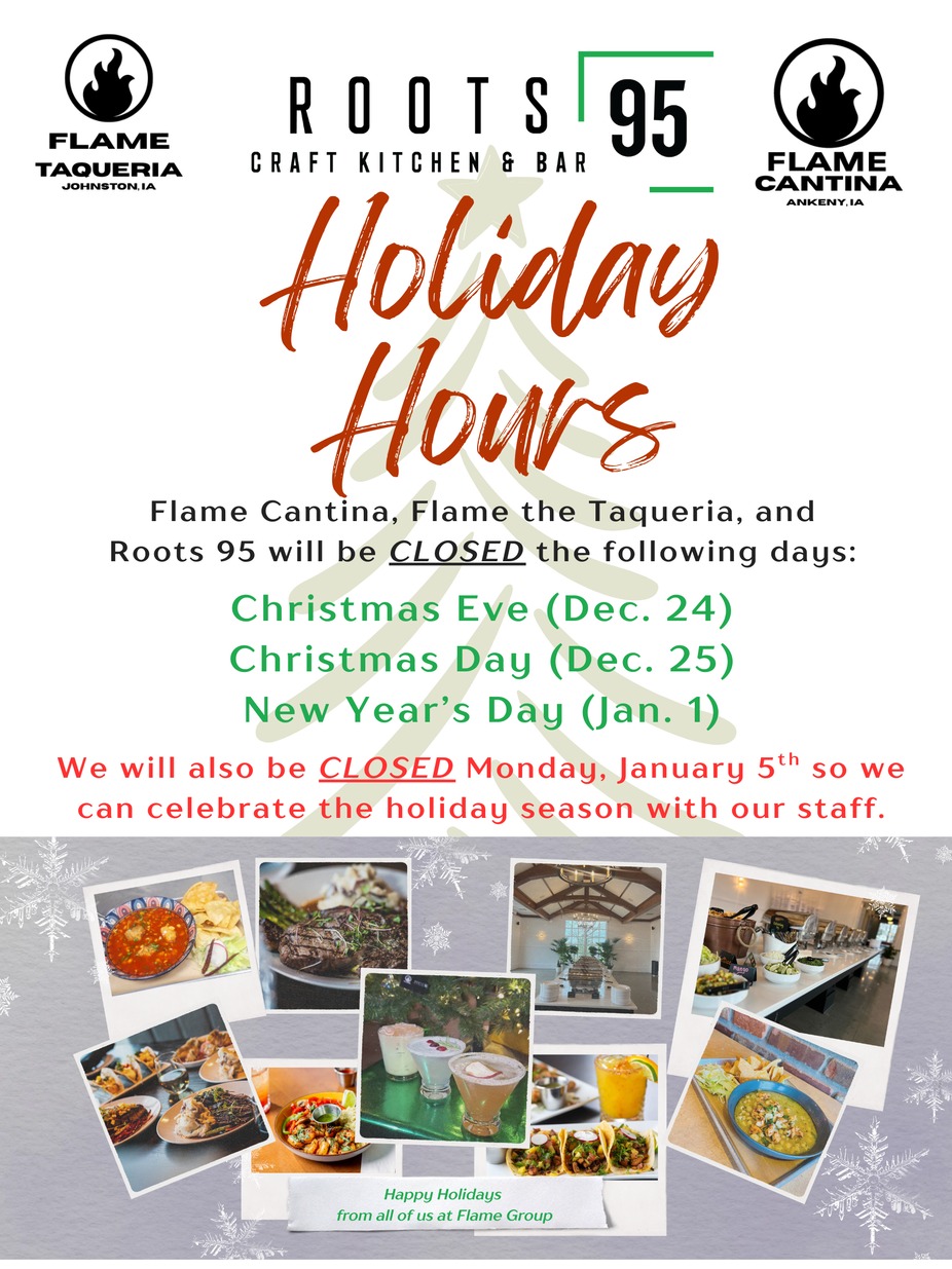 Closed for Flame Employee Party event photo