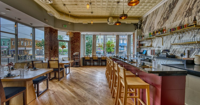 Interior, seating area