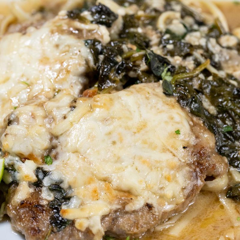 menu item 5 of 28, Veal Saltimbocca