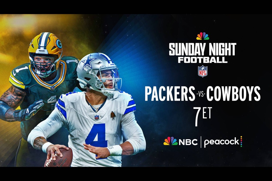 NFL Sunday Night Football Dallas Cowboys Vs Green Bay Packers event photo