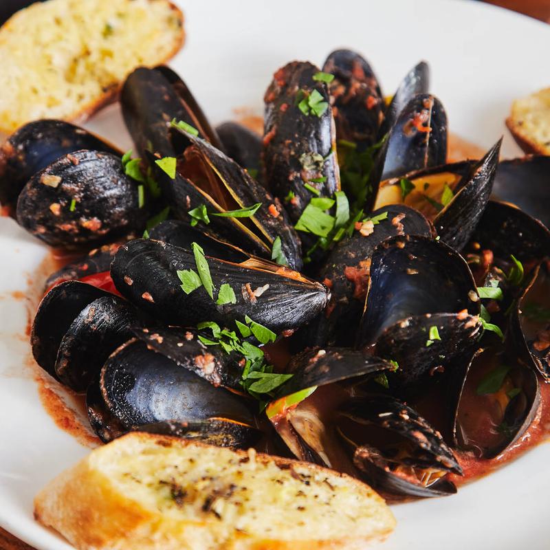 Spicy Garlic Mussels photo