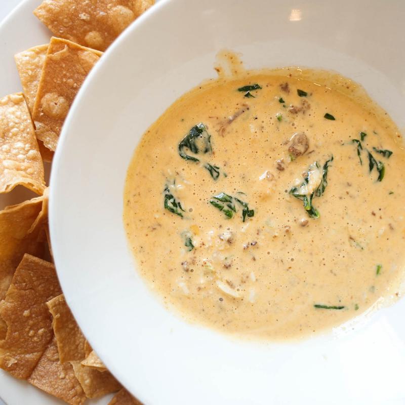 Spinach /Chorizo Crab Dip & Chips photo