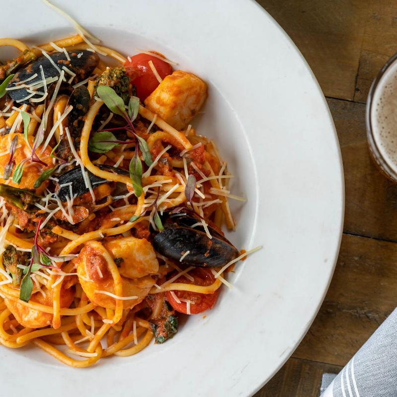 Seafood Bucatini photo