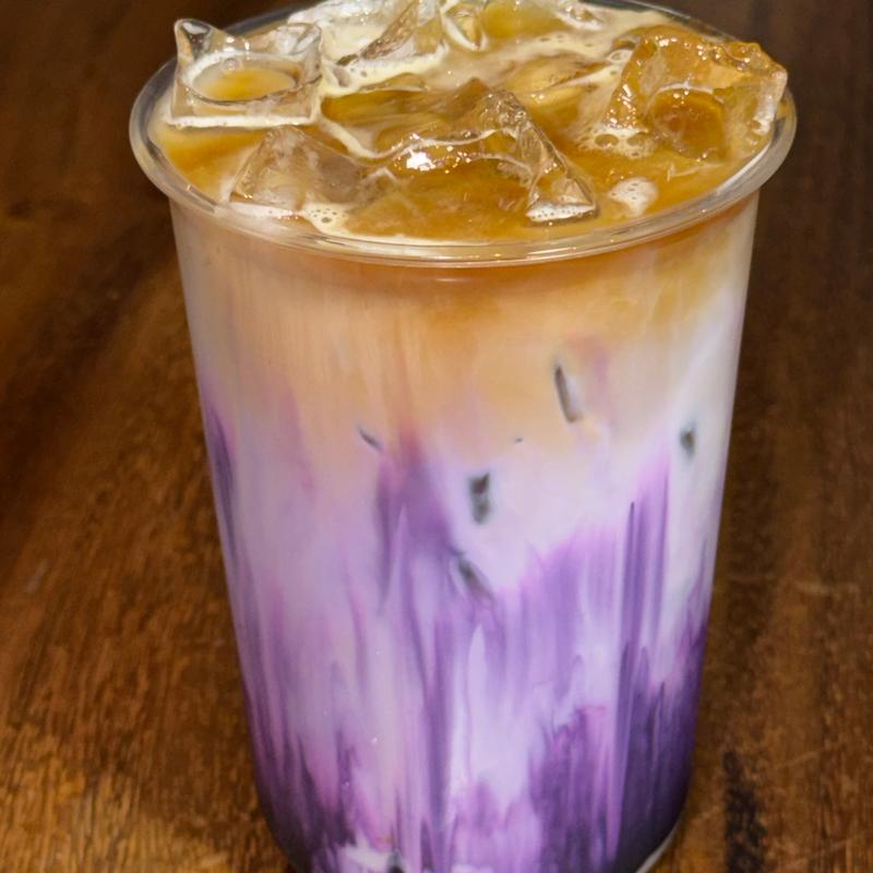 Ube Macchiato photo