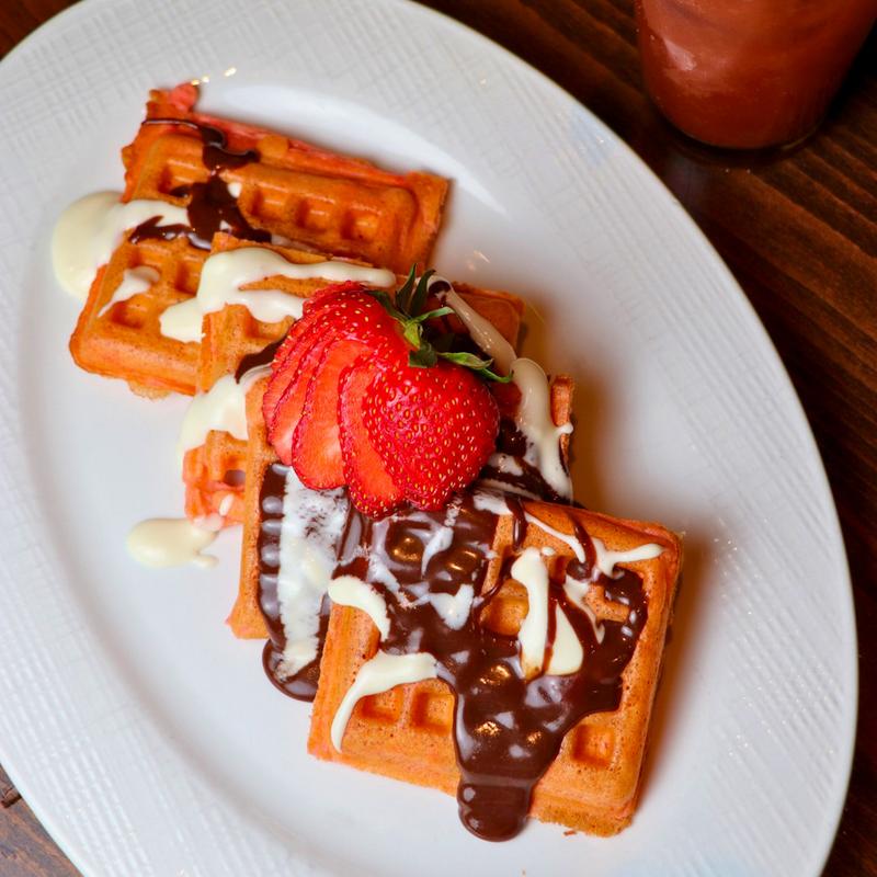 Red Velvet Waffles photo