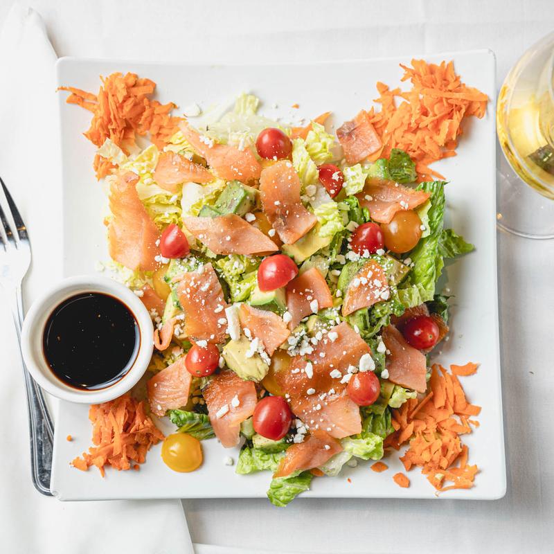 Keto Smoke Salmon Salad (GF) photo