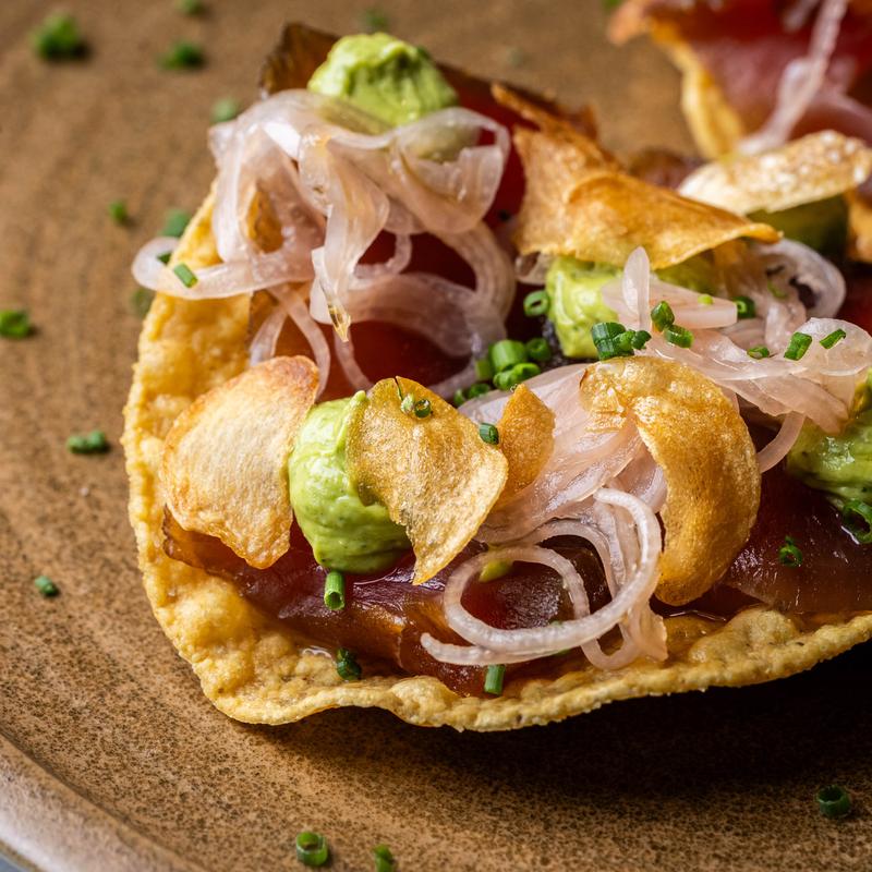 menu item 46 of 77, Tostada de Atún