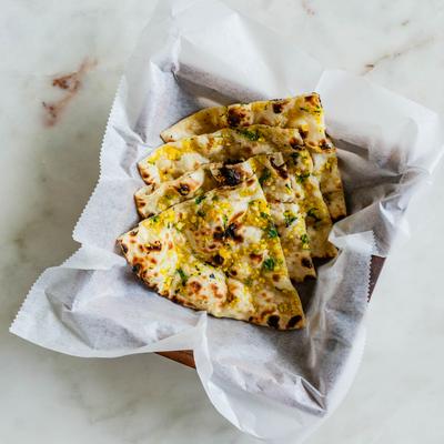 Garlic naan.