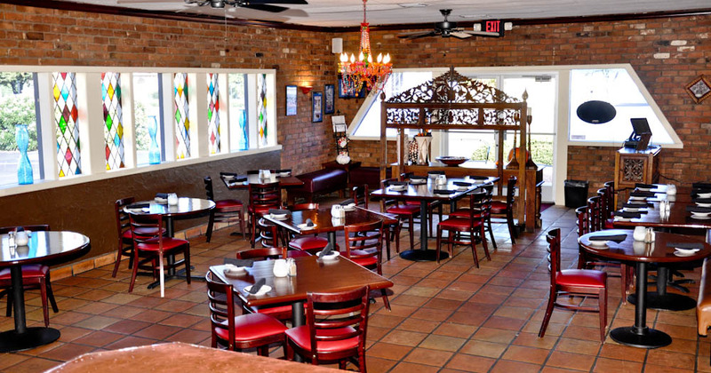 Interior, dining area
