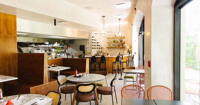 Interior, main dining area