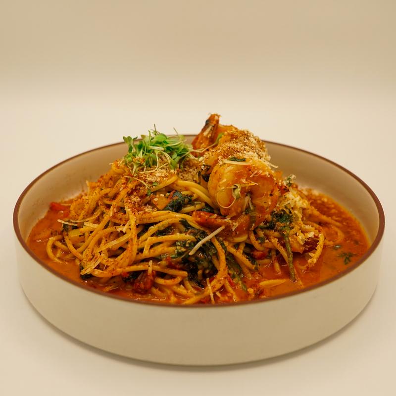 Shrimp Creamy Gochujang Pasta photo