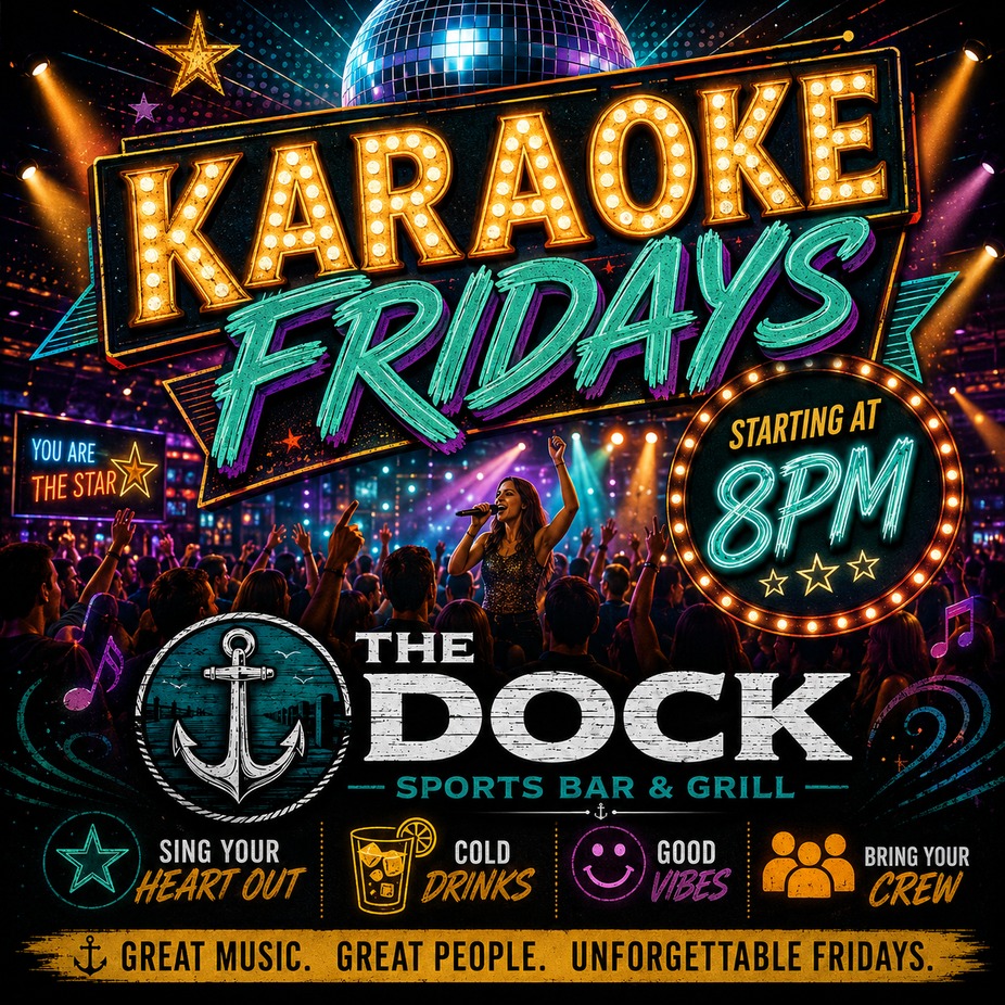 Karaoke Fridays in Fremont – Sing at The Dock event photo