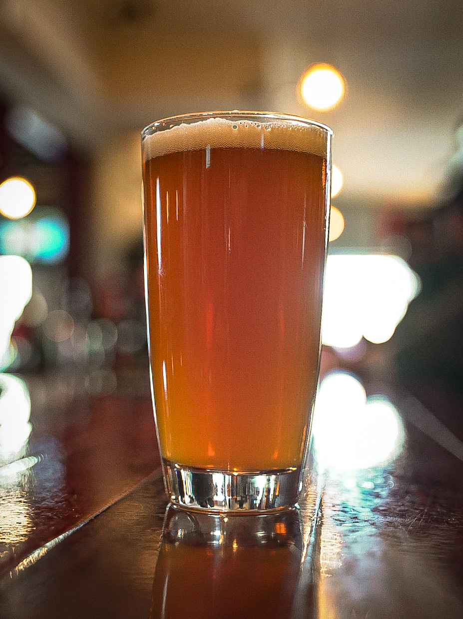beer on bar
