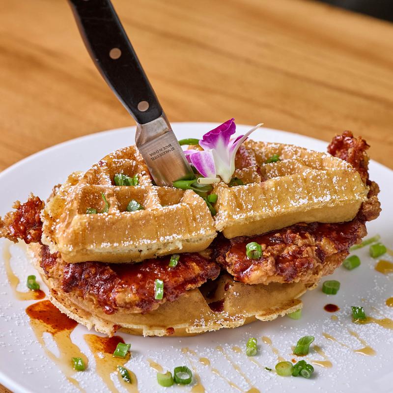 Nashville Chicken and  waffles photo