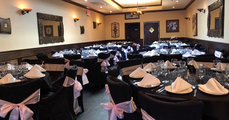 Interior, dining area