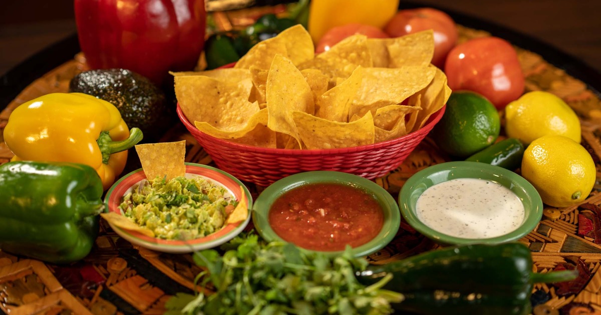 Chips and traditional dips
