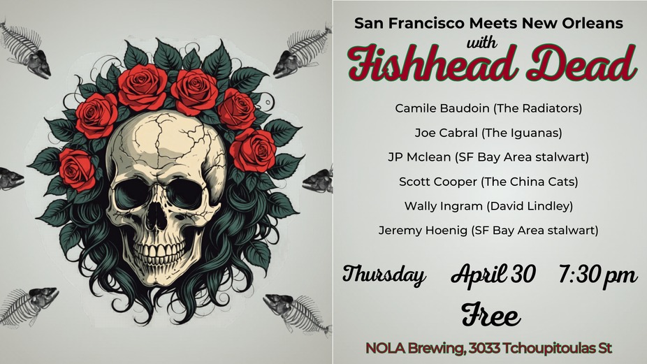 FREE LIVE MUSIC:  FishHead Dead event photo