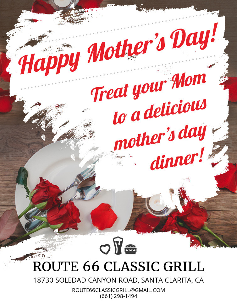 Mothers Day at Route 66 Classic Grill is delicious