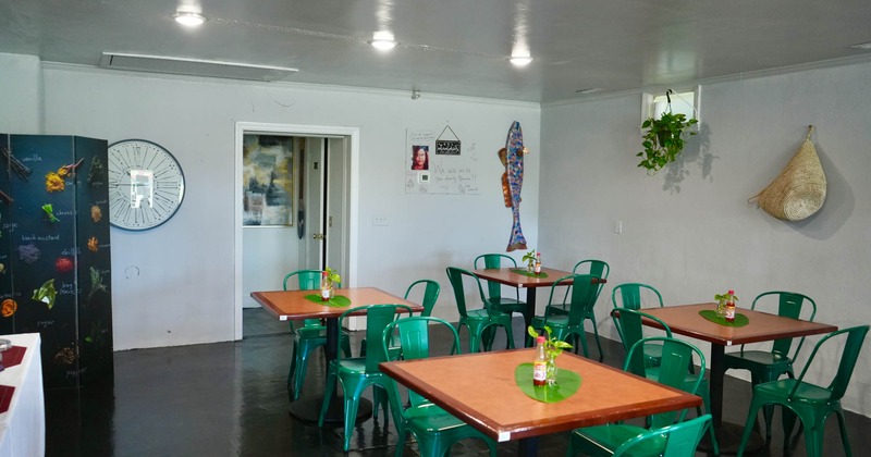 Interior, dining area