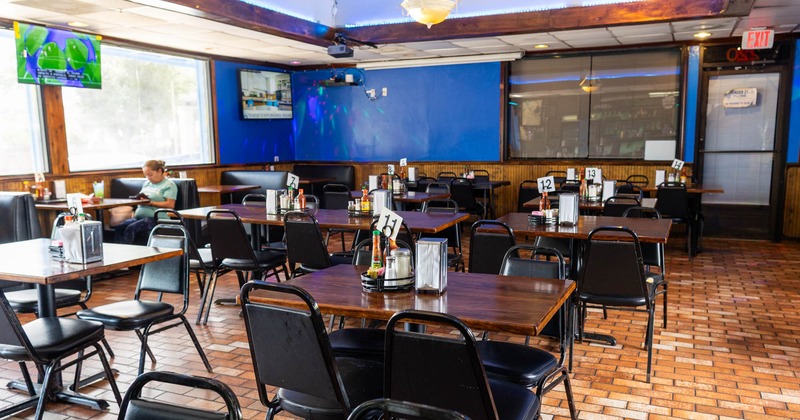 Interior dining space