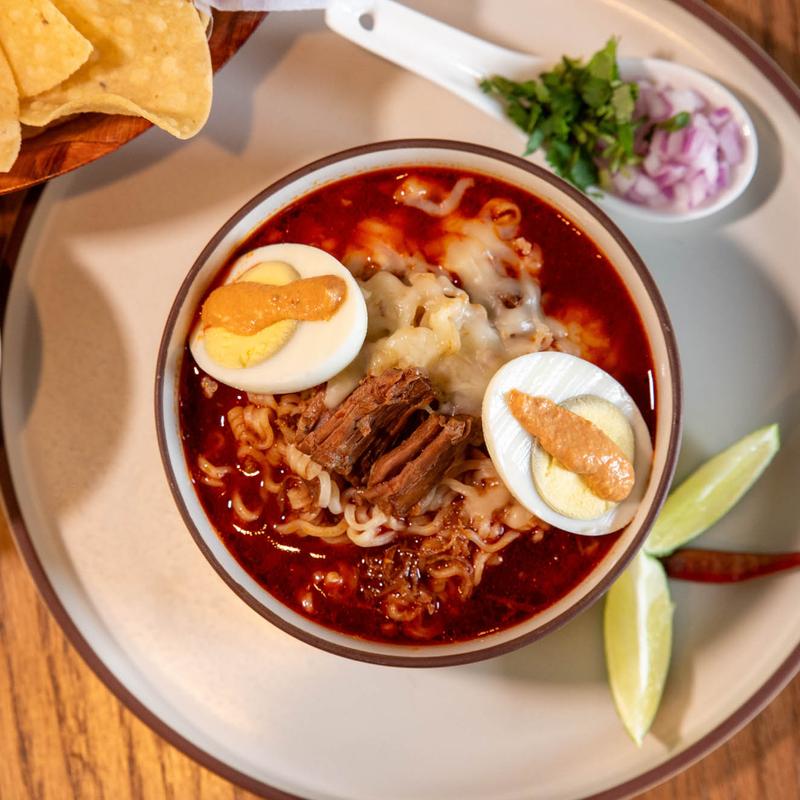 menu item 15 of 16, Ramen Birria