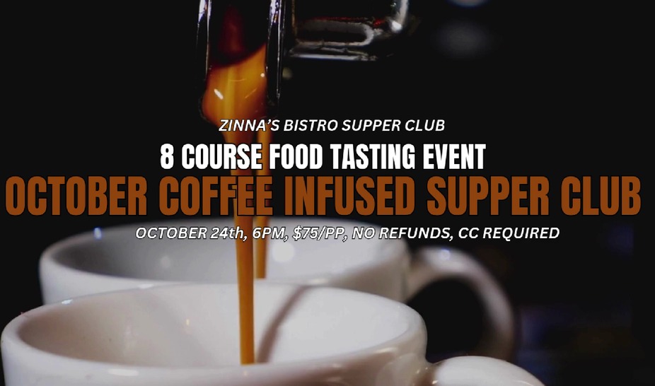 COFFEE INFUSED SUPPER CLUB event photo