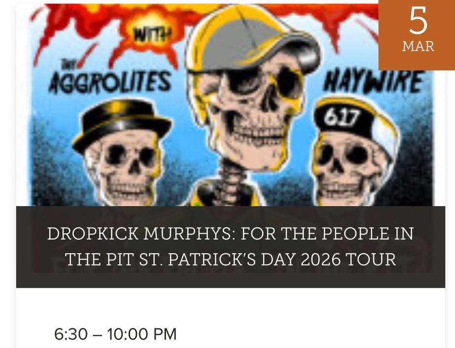 Rustbelt Drop kick  Murphy’s event photo