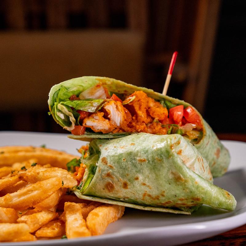menu item 11 of 12, Buffalo Chicken Wrap