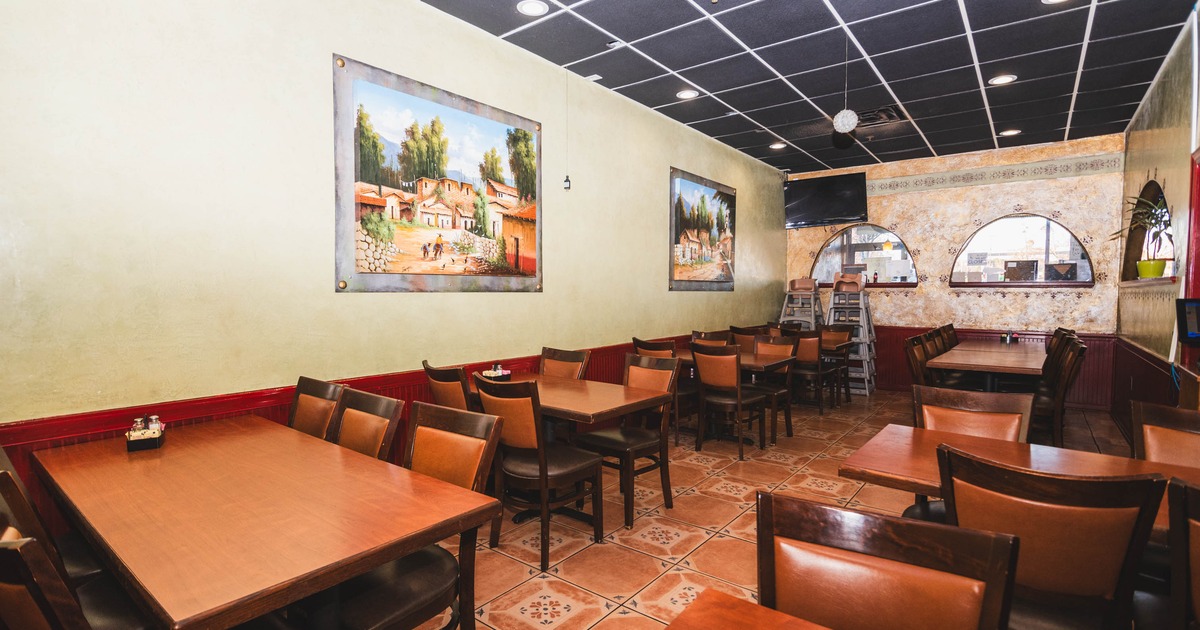 Interior, dining area