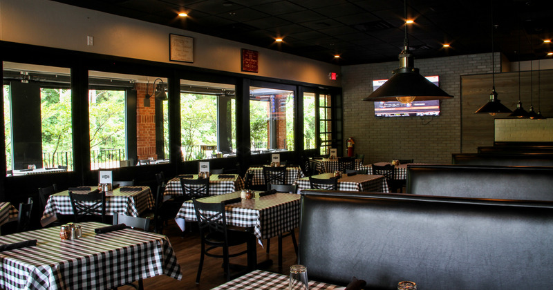 Interior, dining area