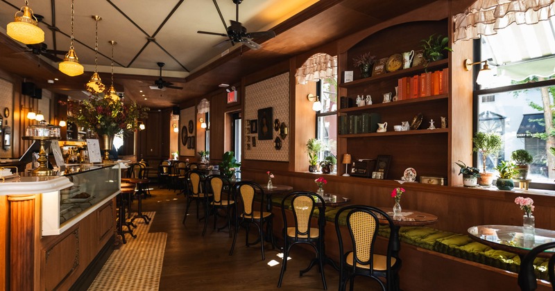 Interior, main dining area