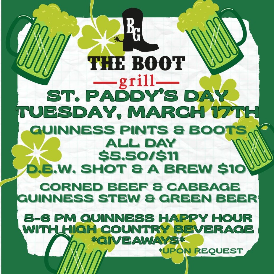 St Paddy's Day! event photo