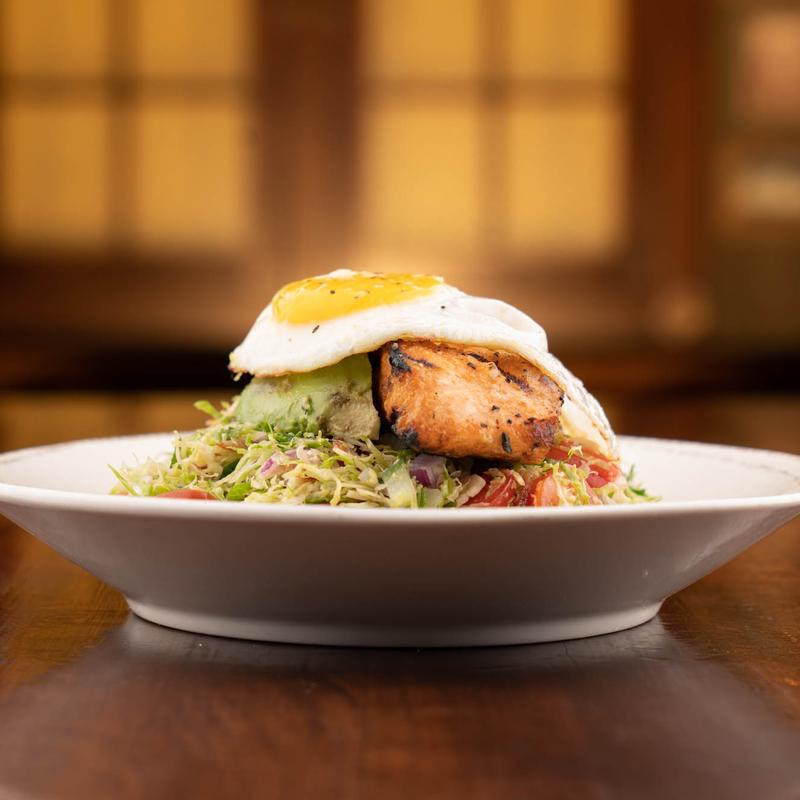 Grilled Salmon Chopped photo