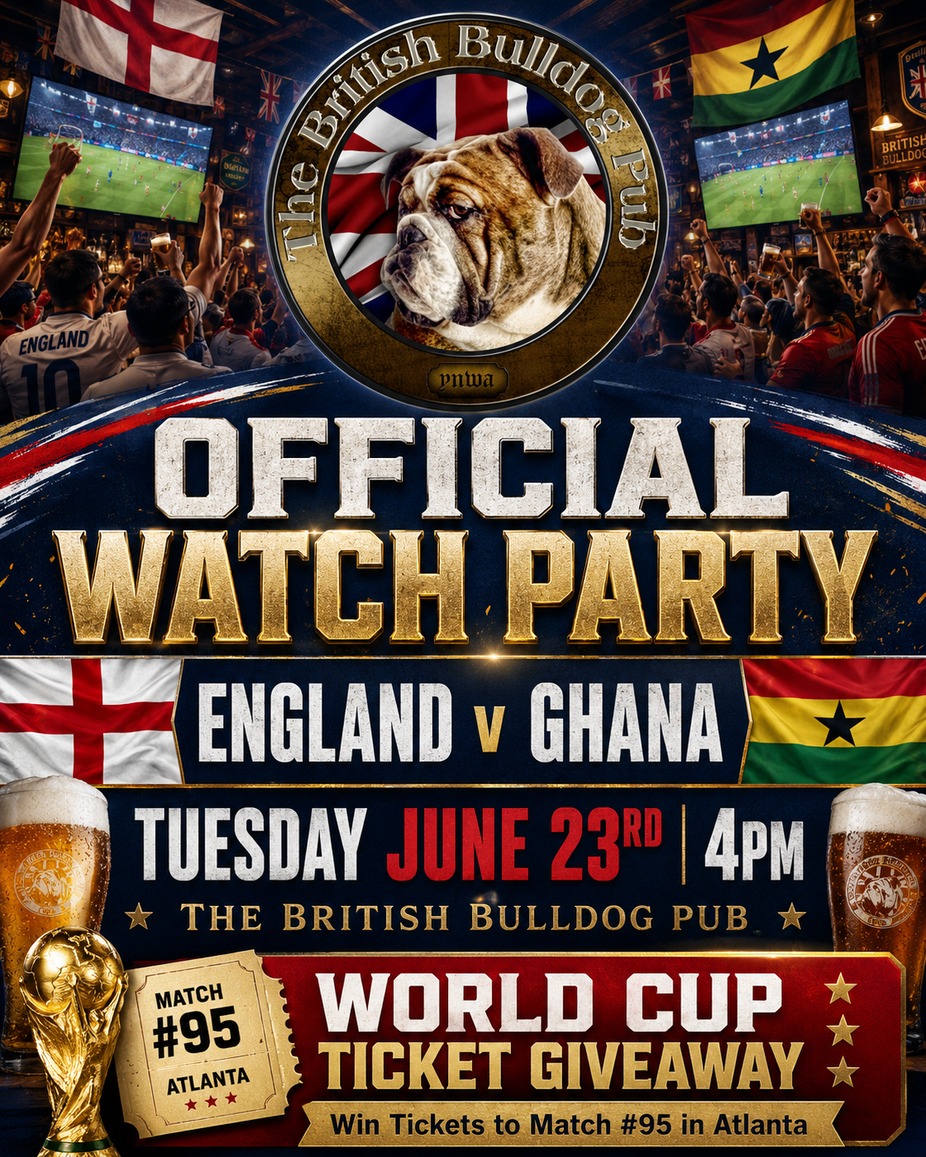 England v Ghana and World cup Ticket giveaway event photo