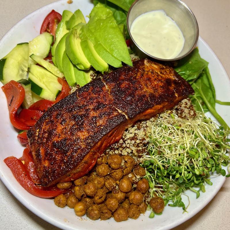menu item 31 of 31, Summer Grilled Salmon Health Bowl*