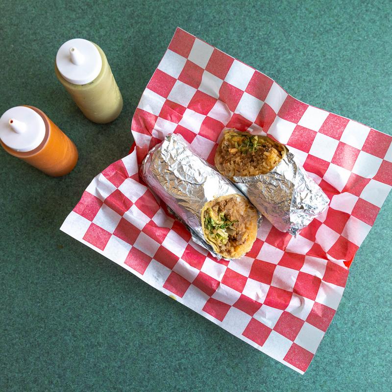 menu item 5 of 9, Burrito
