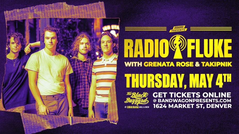 Radio Fluke with Grenata Rose + Takipnik event photo
